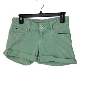 Hudson Jeans Green Jean Shorts